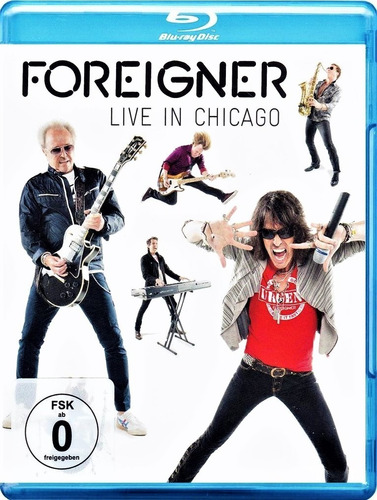 Blu-ray Foreigner: Live In Chicago 2010 - Original Importado