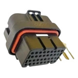 Conector Plug Chicote 34 Vias Injepro T5000 Com Terminais