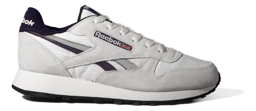 Zapatillas Reebok Classic Leather Gris Azul Hombre