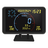 Velocímetro Gps Digital, Cuentakilómetros, Pantalla Lcd Hud