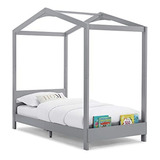 Cama Doble, Color Gris