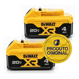 2 Unidades Bateria De 4ah Xr 20v Dewalt Dcb204 