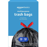 Amazon Basics Bolsas De Basura Con Cordón Multipropósito, Si