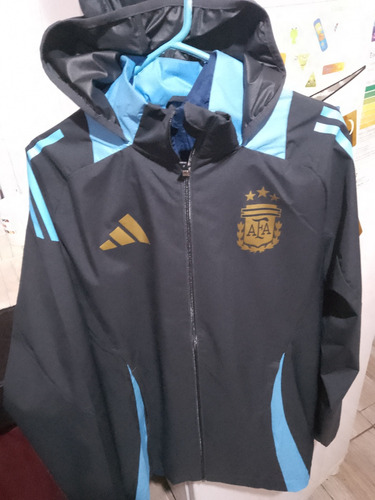 Campera adidas Afa Nuevo Dos Usos Talle S 