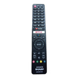 Control Remoto Original Sharp Gb346wjsa Para Smart Tv