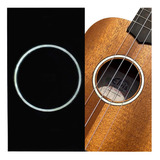 Pegatina Para Ukeleles De Concierto - Soundhole Rosette/pur.