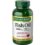 Nature's Bounty Fish Oil 1200mg Omega 3 200 Softgels