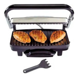 Parrilla Para Panini Grill Plata Em