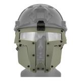 Malla Máscara Airsoft Gris Para Casco Táctico Xtreme P