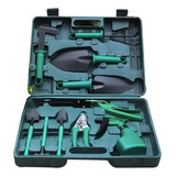 Set Jardinería Huerta Kit Herramientas Maletín Juego 10 Pcs