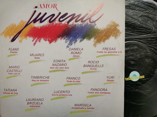 Lp Amor Juvenil Flans Timbiriche Lucerito Tatiana