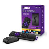 Roku Express Streaming Player Full Hd Controle E Cabo Hdmi