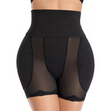 Calcinha Short Cintura Alta Enchimento Bumbum E Quadril -