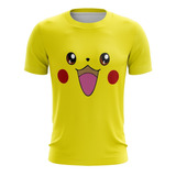 Playera Sublimada Talla Extra Pikachu