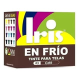 Tinte En Frío Iris Café Telas