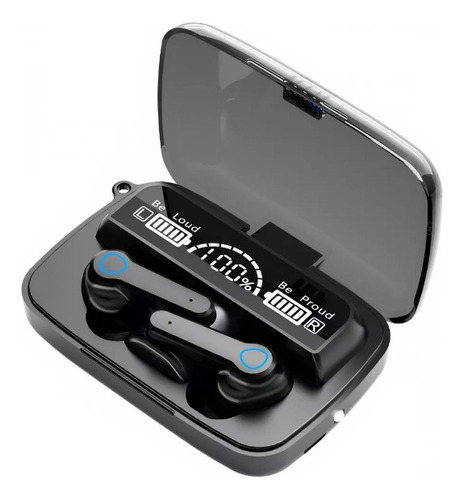 M19 Audífonos Bluetooth 5.1 Inalámbricos Táctil + Linterna