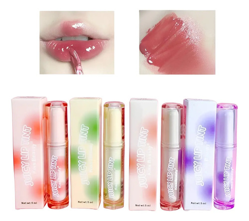 Tinta Labial Juicy Lip Tint Kiss Beauty Korean Makeup | Envío gratis