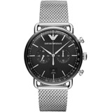 Reloj Análogo Marca Armani Modelo: Ar11104 Color Plata Para 