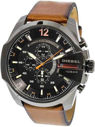Reloj Diesel Mega Chief Dz4343 De Acero Inox. Para Hombre