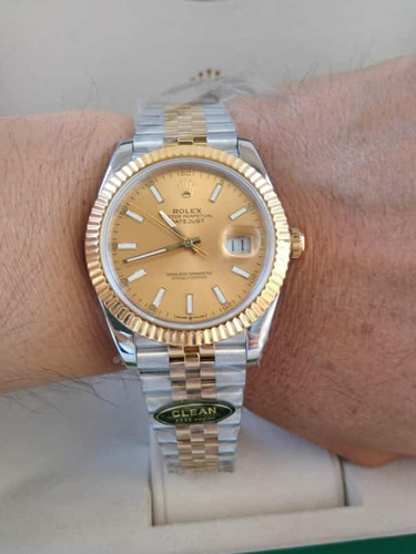 Reloj Rolex Datejust 41 Maquina Suiza Tatuada (gravada) 3235