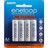 Sanyo Eneloop Aa Nimh Pre-charged Baterías Recargables - 4 P