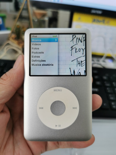 iPod Classic (120 Gb)  Acompanha Case Rígido E Cabo 