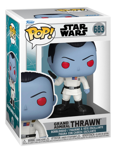 Grand Admiral Thrawn Ahsoka Tano - Star Wars Funko 683