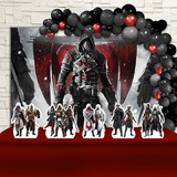 Kit Decoração Festa Infantil Assassin's Creed Cenários