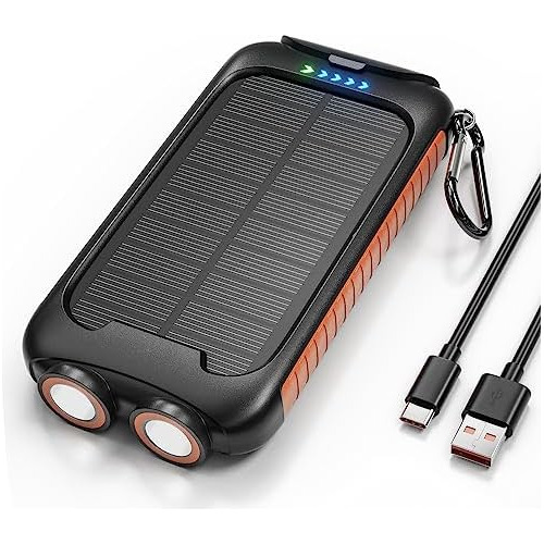 Cargador Solar Powerbank De 38800 Mah, Cargador Portát...