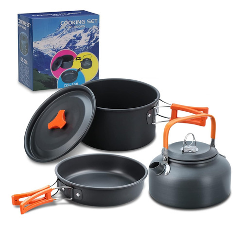 Set Ollas Camping Olla Para Cocinilla Camping Olla Camping