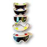 5 Pzas Goggles Tactica Googles Motocross Lentes Moto Bikers