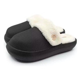 Pantuflas Alta C/peluche  Desmontable / Imbierno