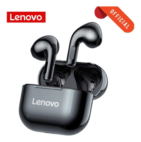 Auriculares Inalámbricos Bluetooth Lenovo Lp40 Negro Premium