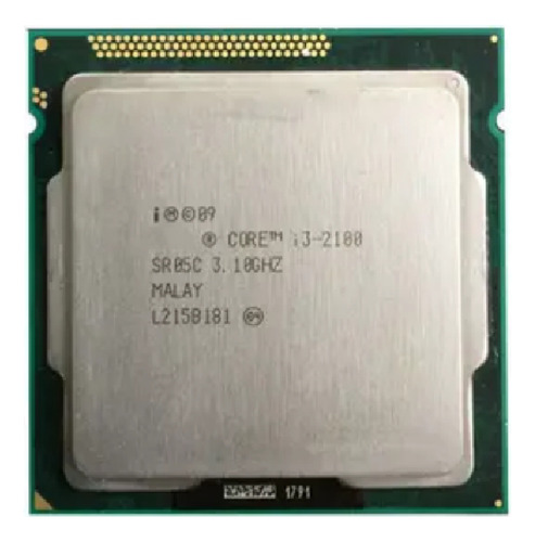 Procesador I3-2100, 3.1 Ghz, 2 Núcleos Y 32 Nm Lga1155 Club