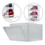 Kit 2 Caixas Organizadora Para Tênis Empilhável Shoe Box