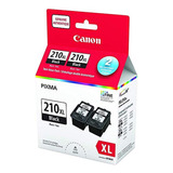 Canon Pg-210xl Cartucho De Tinta Negro Doble Paquete