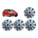 Tapones Tapas Polveras Vw Gol Polo Rin 14 + Regalo!