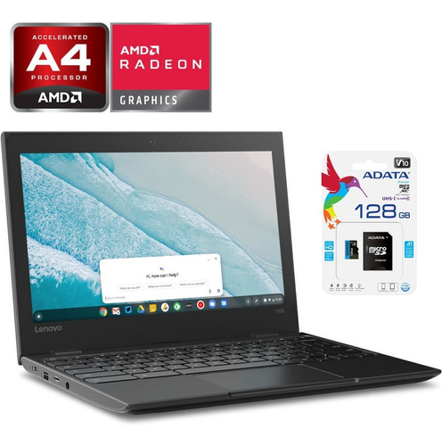 Laptop Chromebook Amd Radeon A4 4gb 32gb 128gb Micro Sd 11.6