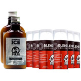 2 Shampoo Ice + 6 Blend Original 30ml Barba De Respeito