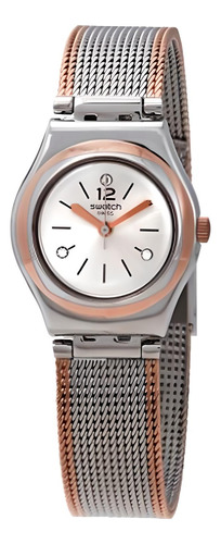 Reloj Swatch Full Silver Jacket Yss327m Agente Oficial C