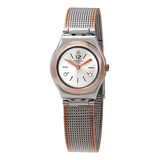 Reloj Swatch Full Silver Jacket Yss327m Agente Oficial C