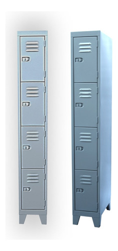 Lockers Metalico 4 Puertas Angostas - Bolsero Nuevo