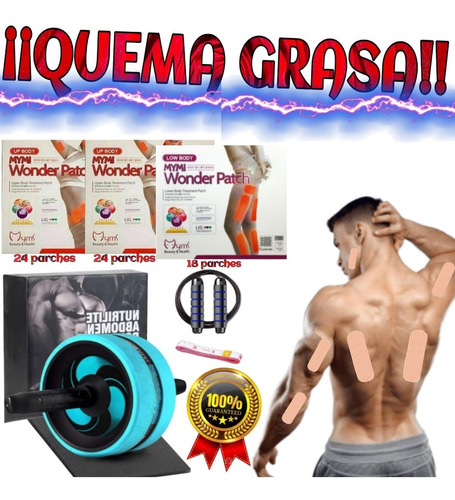 Adelgaza De Forma Natural Y Segura Mymi Wonder Patch Kit 100