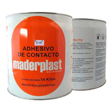 Adhesivo Contacto C-15 Maderplast 14 Kg P/calzado/tapiceria