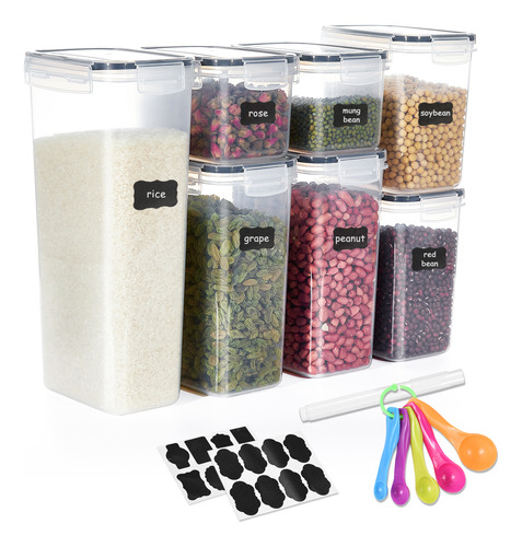 Tanques De Almacenamiento Pantry Bpa, Recipiente De Cocina S