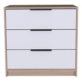 Cómoda Organizador Wesley Beige Y Blanco 