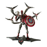 Cyber Spider Ock Figura Custom Spiderman Mjolnir Worthy Cap