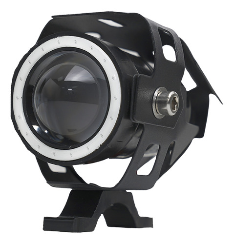 Faro Led Moto Ojo Angel Azul - Luz Auxiliar Lupa 18w Flash