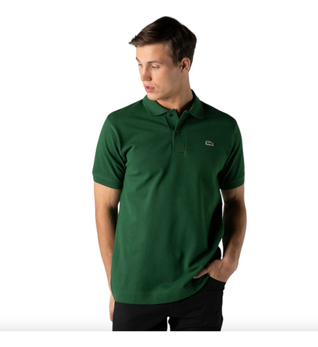 Playera Polo Lacoste Green L1221 