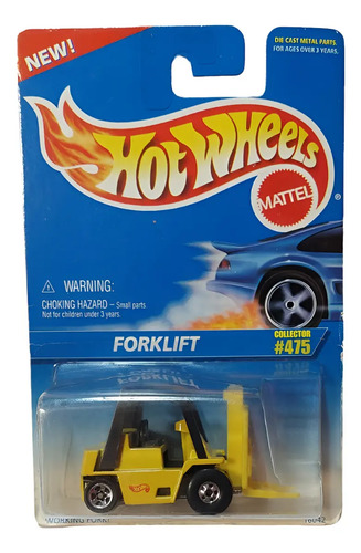 Hot Wheels Montacargas 1995 Vintage Constucción Ingenieria